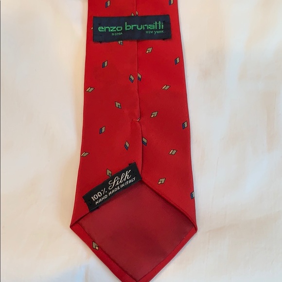 Set of 2 silk men ties - Picture 5 of 5